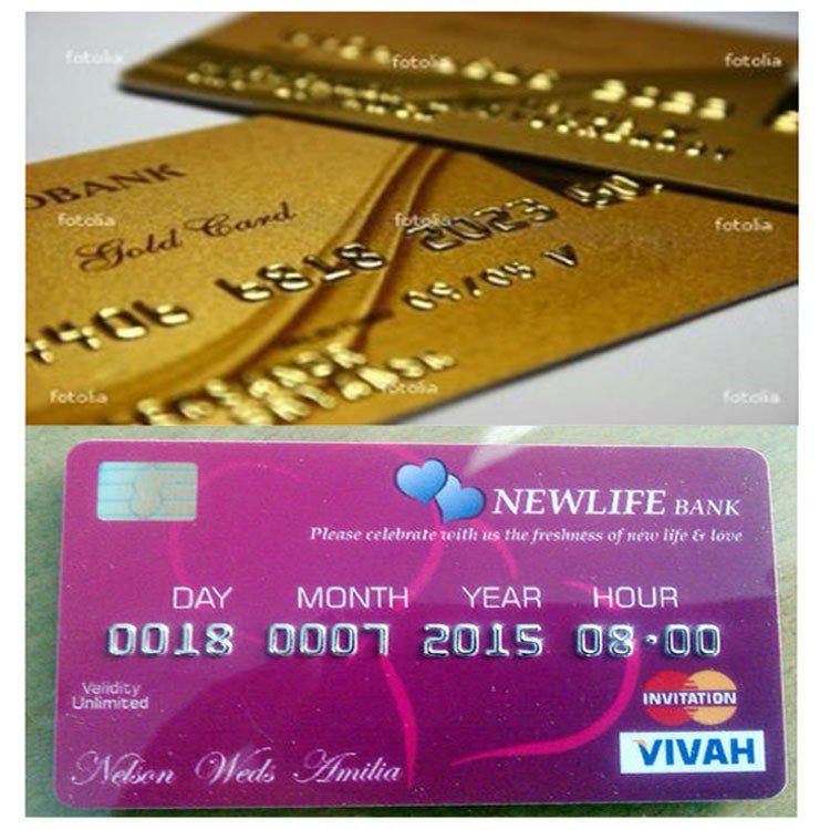PVC Emboss Card