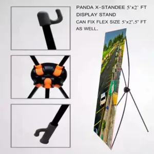 flex x-stand printing (panda)