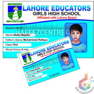 PVC Student Cards Printing