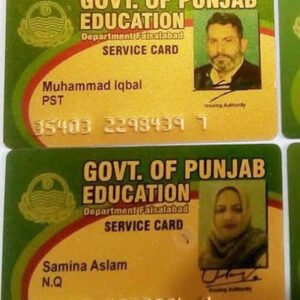 PVC Golden ID Cards Printing
