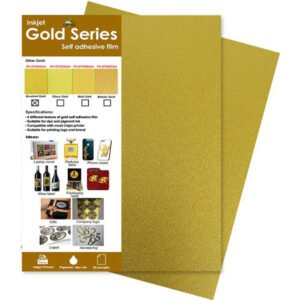 inkjet Golden Sticker PVC for shields printing