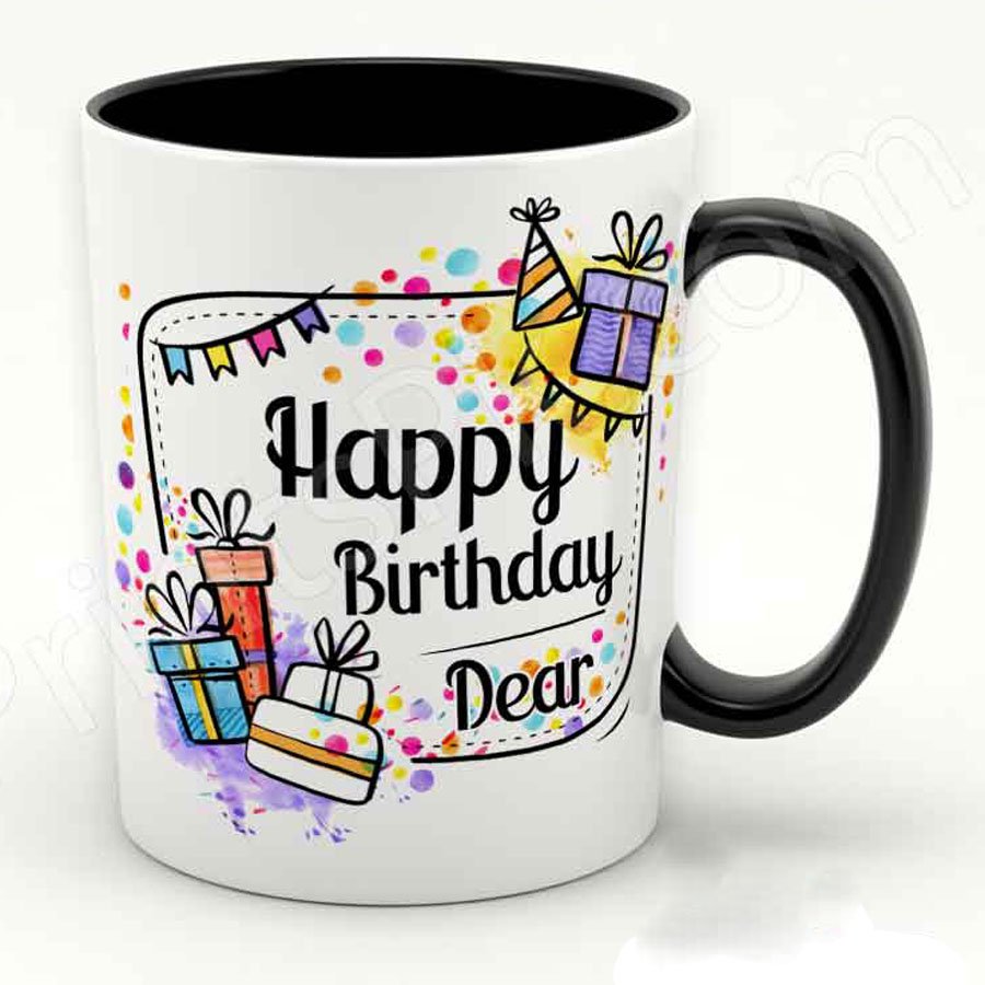 Happy Birthday Color Mug