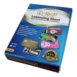 PVC ID Cards Maker Material PET off white .6mm thick