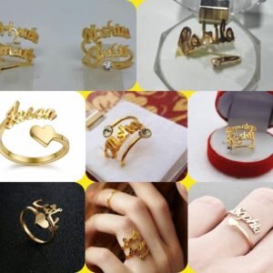Customize Name Jewellery Ring