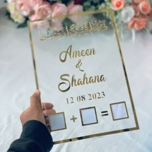 Nikkah Thumb Certificate