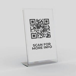 Table Acrylic Display Stand 5×7
