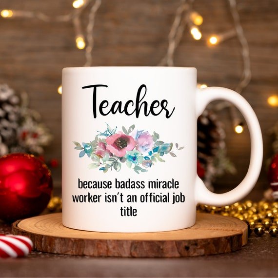Custom Best Teacher Mug Printing